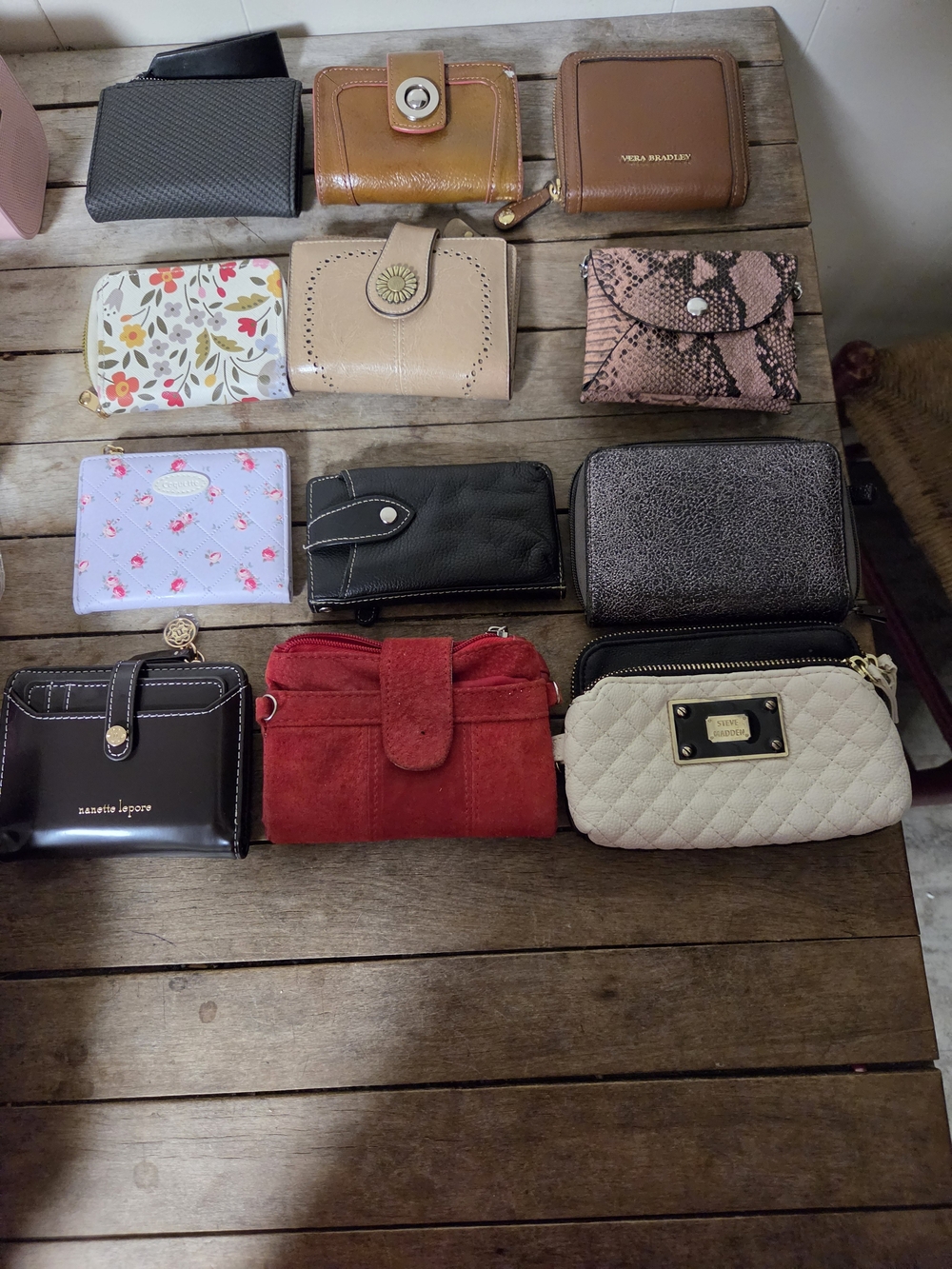 Assorted Women’s Wallets and Small Bags - Mixed Colors